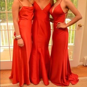 Fame and Partners Satin Slip Dress